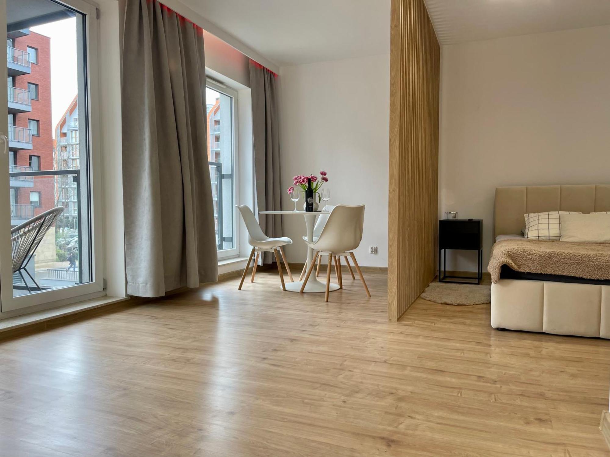 Island Modern Box Apartment Gdansk Exterior foto