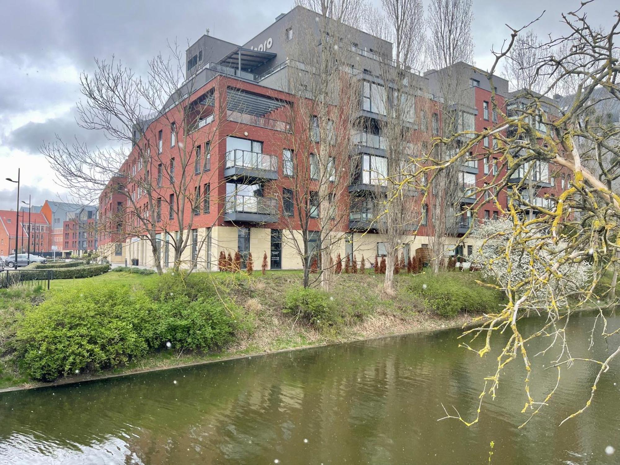 Island Modern Box Apartment Gdansk Exterior foto