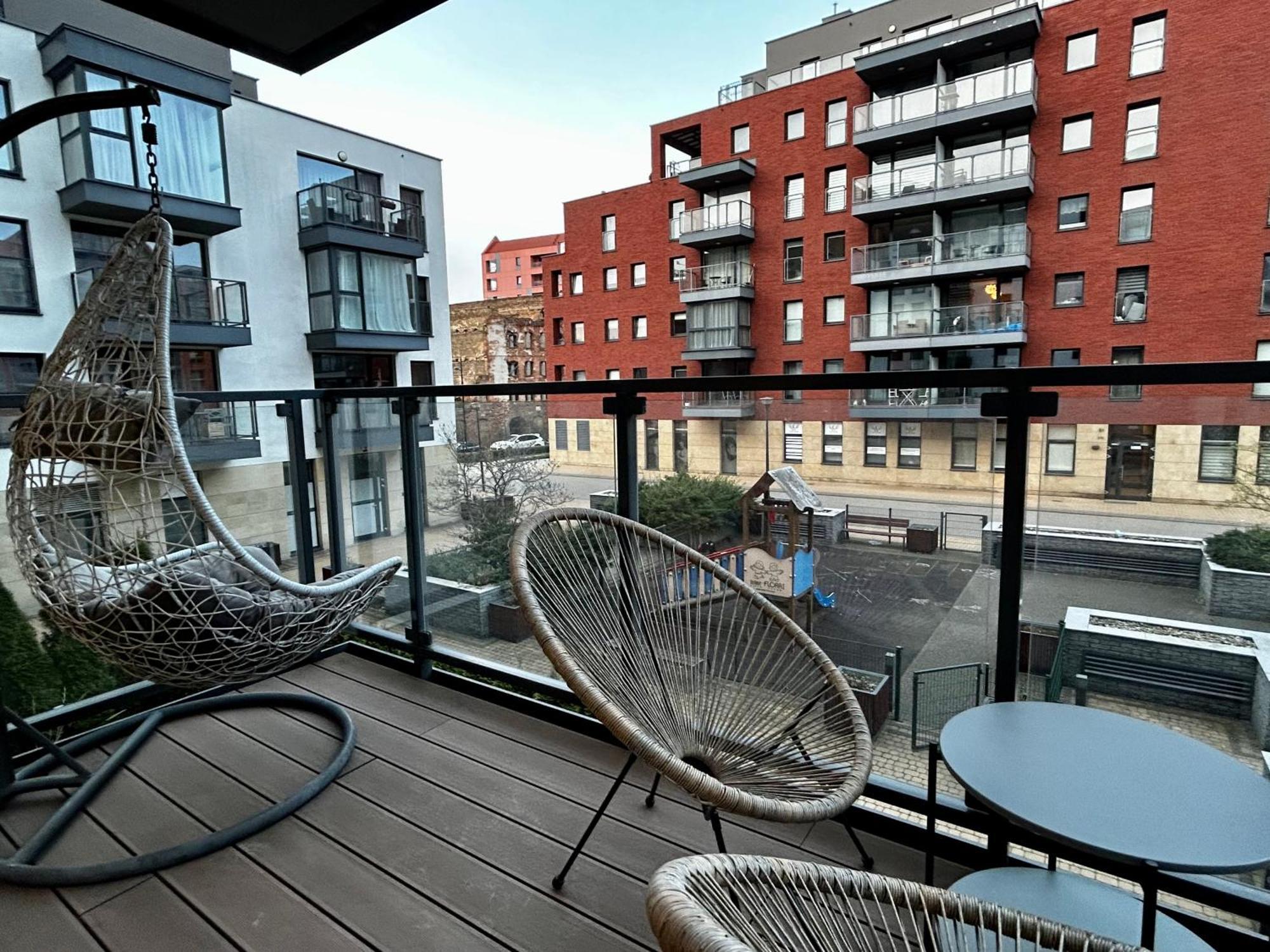 Island Modern Box Apartment Gdansk Exterior foto